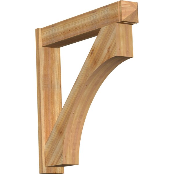 Ekena Millwork Westlake Arts & Crafts Rough Sawn Outlooker, Western Red Cedar, 8"W x 46"D x 46"H OUT08X46X46WTL03RWR - main